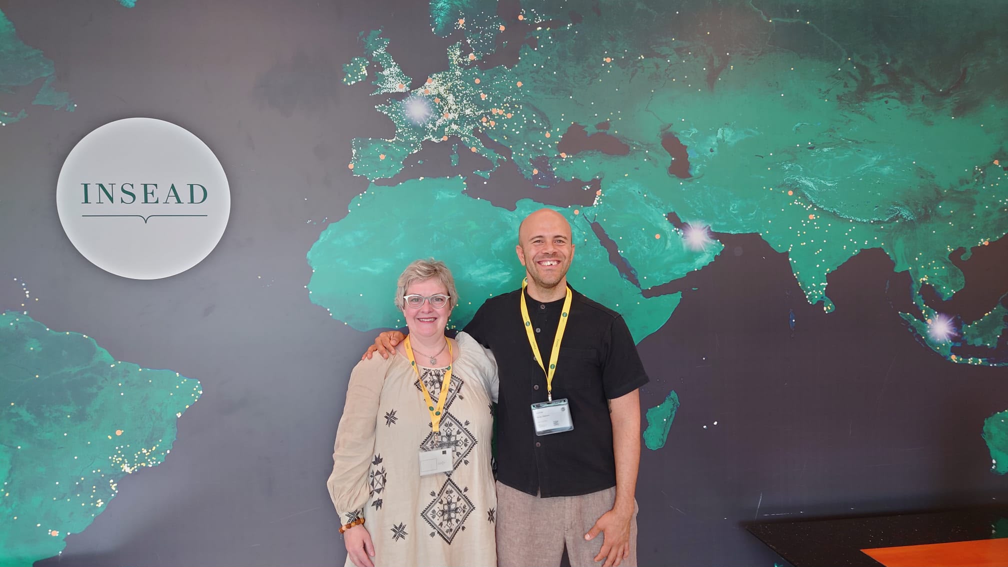 Visiting INSEAD Campus with Simba Stenqvist