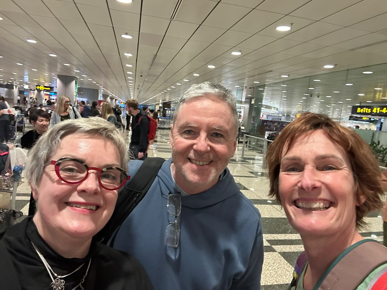 TRE® Students from the UK at Singapore Airport